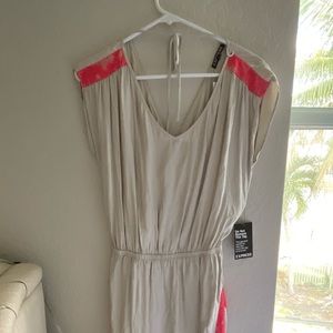 Bruce and Orange lace mini dress